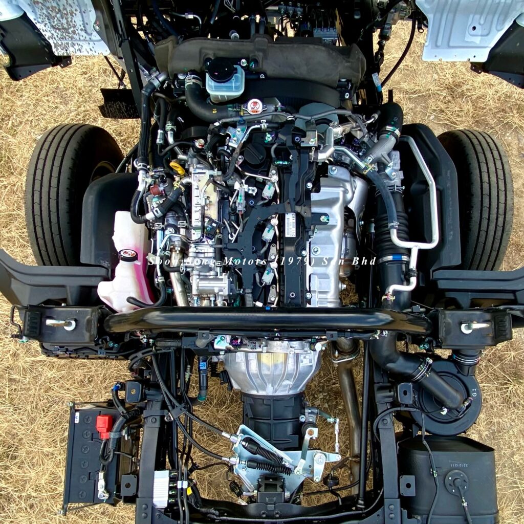 Hino 200 malaysia_GDY231R_engine_toyota 1gd-ftv